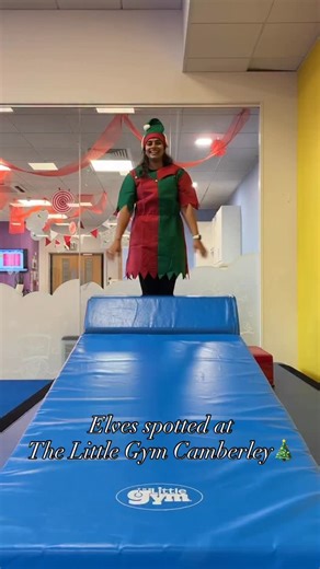 The cheeky elves have been spotted at The Little Gym Camberley ahead of our Elf Kitchen Academy on Tuesday the 23rd of December! They have some fantastic activities planned including festive pizza making, biscuits and cupcake decorating, crafts, gymnastics and more!! Very limited spaces remaining: 10am - 11am Fully Booked 11am - 12pm 4 spaces remaining Email camberley@thelittlegym.co.uk to secure your spot or book online with the link in our stories. Just £20 per child, adults free. All inclusiv