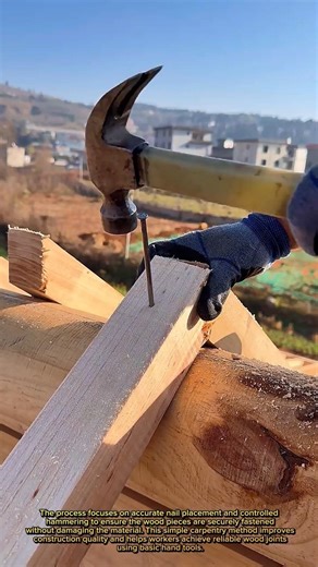 Smart Hammering Technique for Stronger Wood Joints | Simple Carpentry Trick That Works