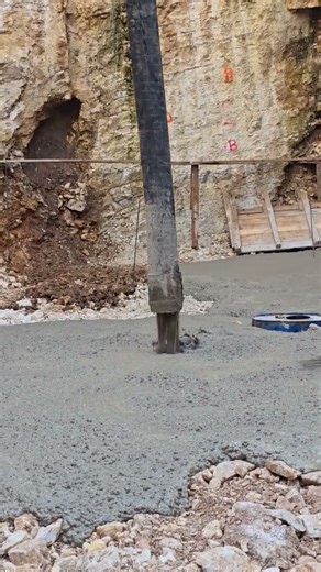 Real Sound of Pouring Concrete | Construction ASMR