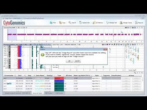 CytoGenomics: Checking out sample results and signing off