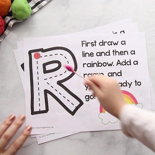 305K views · 1.4K reactions | These rhymes are a great way to teach children how to write uppercase and lowercase letters! Find the bundle here ➡️ https://teachingmama.org/product/uppercase-and-lowercase-bundle/ | Teaching Mama | Facebook