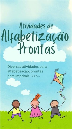 Alfabetizção Divertida - Atividades prontas para imprimir