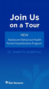 Learn more about the Adolescent Behavioral Health Partial Hospitalization Program at Bon Secours St. Mary's Hospital and join us on a tour of the space! #MentalHealth #Richmond #StMarysHospital | Bon Secours Richmond Health System