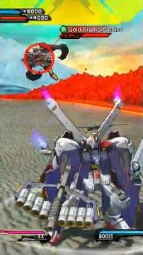 Crossbone Gundam X1 Vs Gold Frame Amatsu EXTREME LEVEL #gundamextremevsmaxiboost