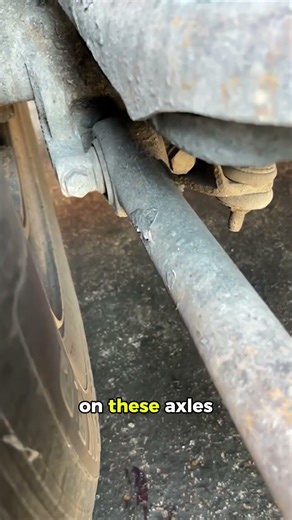 Old AirGlide 100 Suspension on This Kenworth — Not in Good Shape