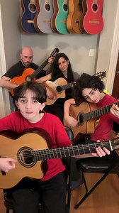 423K views · 33K reactions | #QuarantinedQuartet practice day 1072! Back to school tomorrow!浪 Playing some “Moliendo Cafe” to mentally prepare us for that 6am coffee. ☕️ . . . . . #moliendocafe #pacodelucio #cordobaguitars #guitarfam #guitarfamily #playingtogether | Quarantined Quartet | Facebook