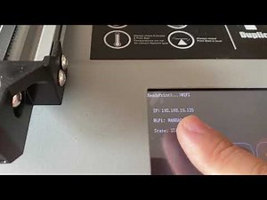 How to wifi transfer the sliced file from computer to printer?
