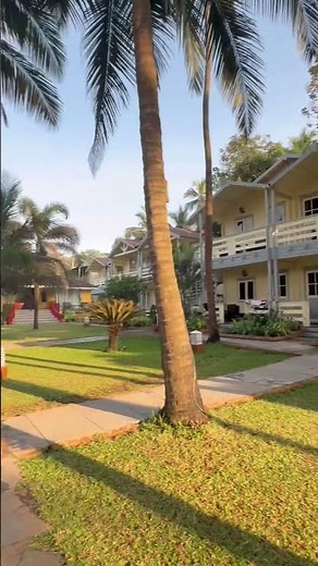 La cabana property tour. Private beach resort. Morjim, north goa. review Luxurious, family #shorts