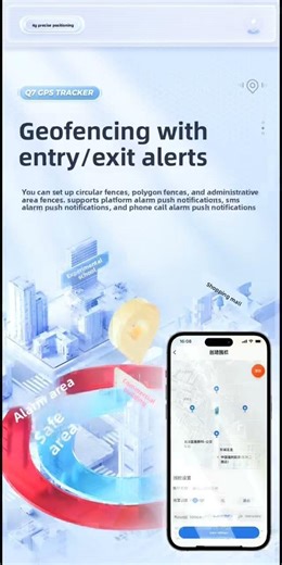 Portable Magnetic Compact Square GPS Tracker