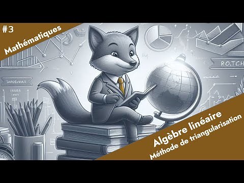 [Mathématiques] - Algèbre linéaire #3 - Méthode de triangularisation d'une matrice - Déterminant