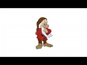 Drawing Grouchy, Pessimistic and Overbearing Disney Dwarf Grumpy – Watch and Learn