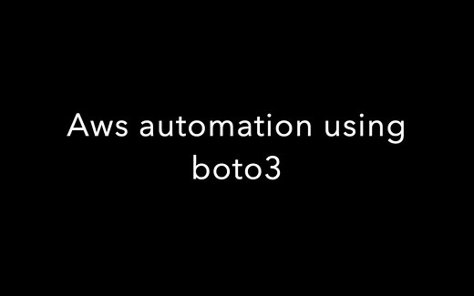 01.如何使用Boto3创建AWS的S3存储桶bucket