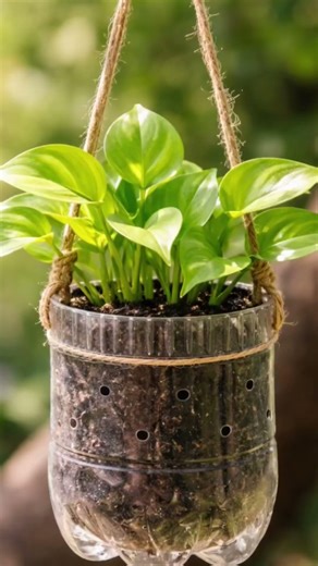 simple DIY planter #garden #planters#reused #freecontainers