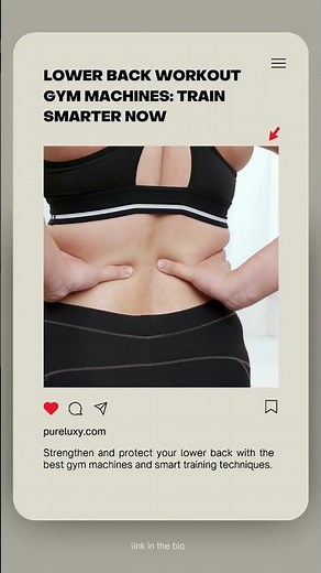 Lower Back Workout Gym Machines: Train Smarter Now