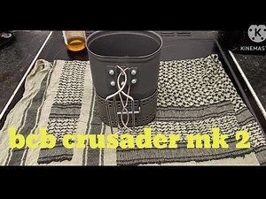 I finally got a BCB Crusader MK2 multi fuel stove .