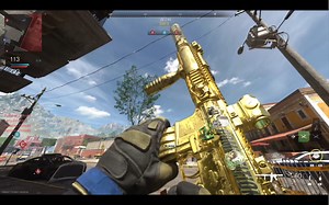 《COD19》和对手炫一下新到手的黄金M4