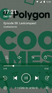 Castbox Locker: Super Playback Control Panel Theme
