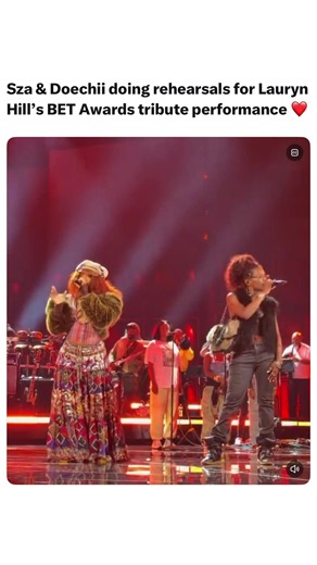these harmonies are you kidding??? I need a joint project tbh @Doechii @SZA #doechii #sza #laurynhill #bet #betawards