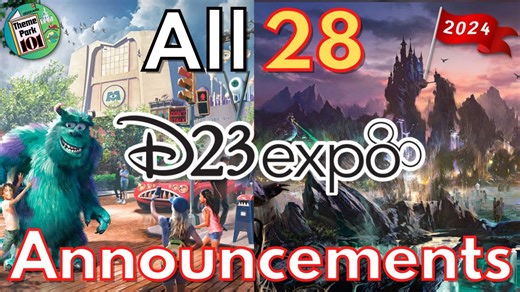 Disney Parks Updates – All 28 Reveals from D23 Expo