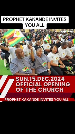 Prophet Kakande Church Official Opening Sun.15.Dec.2024