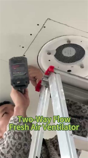 I'm very satisfied with the VOV two-way flow fresh air system I installed 👍