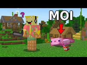 J'ai Secrètement suivi ce Noob pendant sa vidéo sur Minecraft !