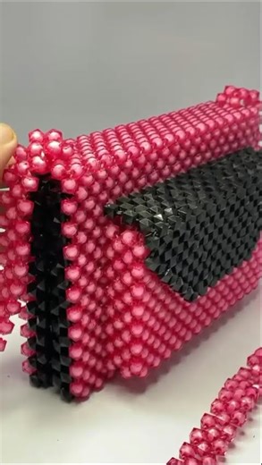 new handmade beaded bag tutorial #crochet #stonebeads #craft #handmade #diy