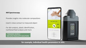 trinamiX technologies explained (NIR Spectroscopy + Beam Profile Analysis) | subtitles