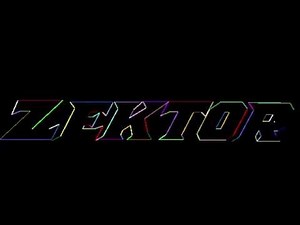 Zektor (Sega 1982) Attract Mode 60fps