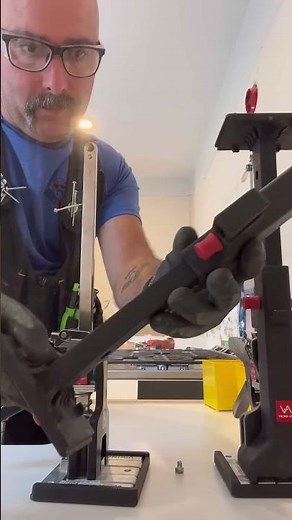 This is how fast it takes to add the Cabinet Installation Kit to the Viking arm.