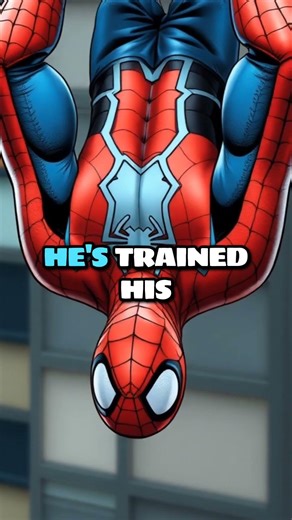 Does Spider-Man get tired of hanging upside down? #shorts