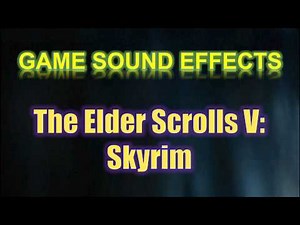 Skyrim Sound Effects - Distant Dragon Roar