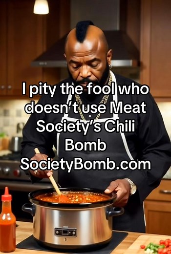 1.8K views · 21 reactions | It’s officially Chili Season!!! Get your Chili Bomb at SocietyBomb.com. #chili #crockpot #beef #dinner #easyrecipe | Meat Society | Facebook