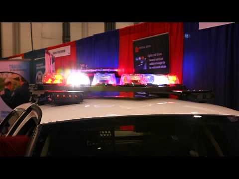 LVMPD Federal Vision SLR Light Bar Demonstration at EMS Expo Las Vegas 2011