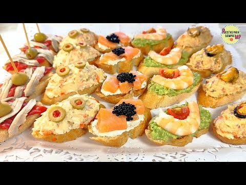 Easy and Delicious Christmas Canapés with Toasted Bread