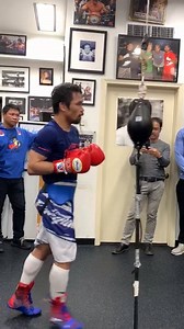 48K views · 765 reactions | Watch 8-division champ Manny Pacquiao work out for the media today LIVE 4PM ET on Facebook or YouTube: https://s.sho.com/2Ccw2lC | All the Smoke Boxing | Facebook