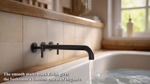 Wall Mount Tub Filler: WOWOW Chrome Bathtub Faucet Long Spout Reach, Bath Tub Filler Faucet 2 Handle Wall Mounted Bathtub Faucets with Brass Rough in Valve Included Wall Mounted Tub Faucet