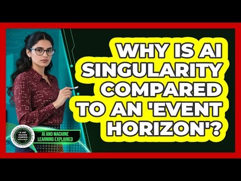 Why Is AI Singularity Compared To An 'event Horizon'? - AI and Machine Learning Explained