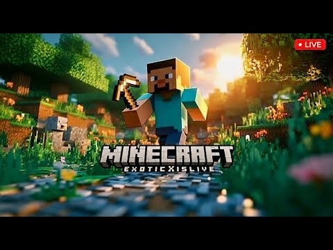 🔴 LIVE | Minecraft SMP | Day 7 Survival | ExoticXisLive