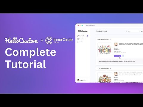 HelloCustom + Inner Circle Prints Complete Tutorial