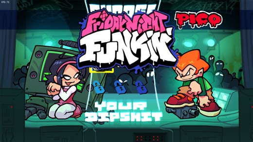 【FNF原版】官方更新 V0.5版本 新的可玩角色Pico-Remix曲目全流程过关