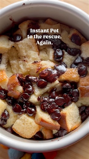 Instant Pot Bread Pudding (So Easy!)