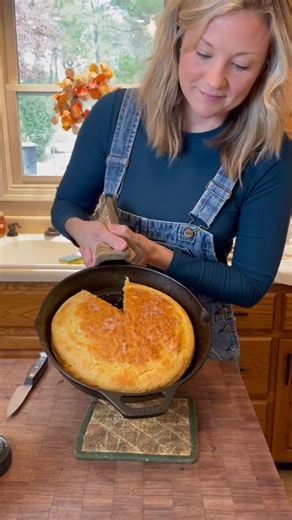 Cassie| The Bluegrass Family | Let’s make a pan of cornbread to go with all your soups this chilly season! There’s nothing like cornbread slathered in some peach jam,... | Instagram