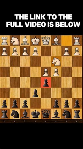 Elephant Trap in Queen’s Gambit Declined | Chess Opening Trap #chess #chessopening #edit