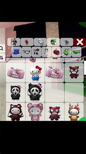 Hias Avatar Roblox Tema Kitty Nomor 6 #harusberanda #roblox #rameindong #robloxedit #brookhaven#fypシ