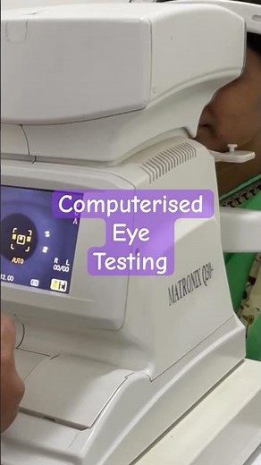 Computerized eye test