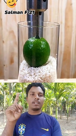 1.5M views · 3.3K reactions | ড্রিল মেশিনের সাথে লেবু লাগিয়ে চালের মধ্যে দেওয়া হল #drill #machine #lemon #reelsfypシ #shorts #BMW | Salman F 21 | Facebook