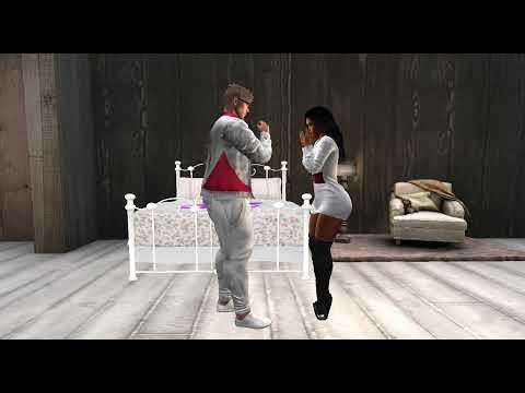 Explosive animation - Couple carrying over shoulder | #3d #animation for @secondlife