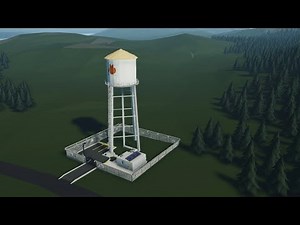 Sun Apple Water Tower (Stormworks: Build and Rescue Gameplay roleplay multiplayer)