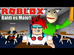 Baldi en Roblox | Baldi en la Escuela | Roblox en Español